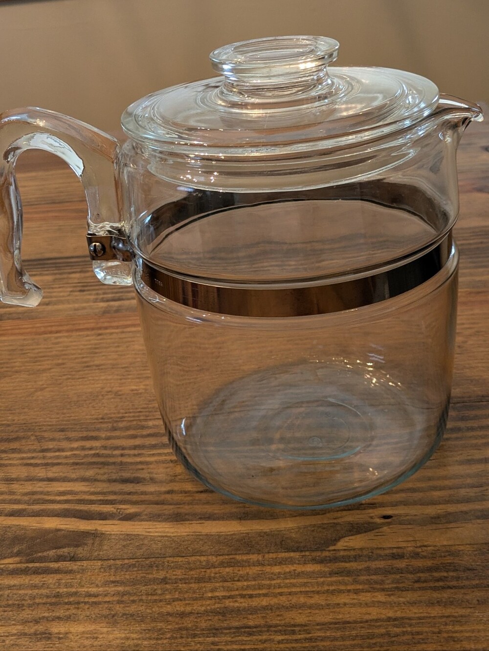 Pyrex Perculator Glass Without Insert - Home Kitchen